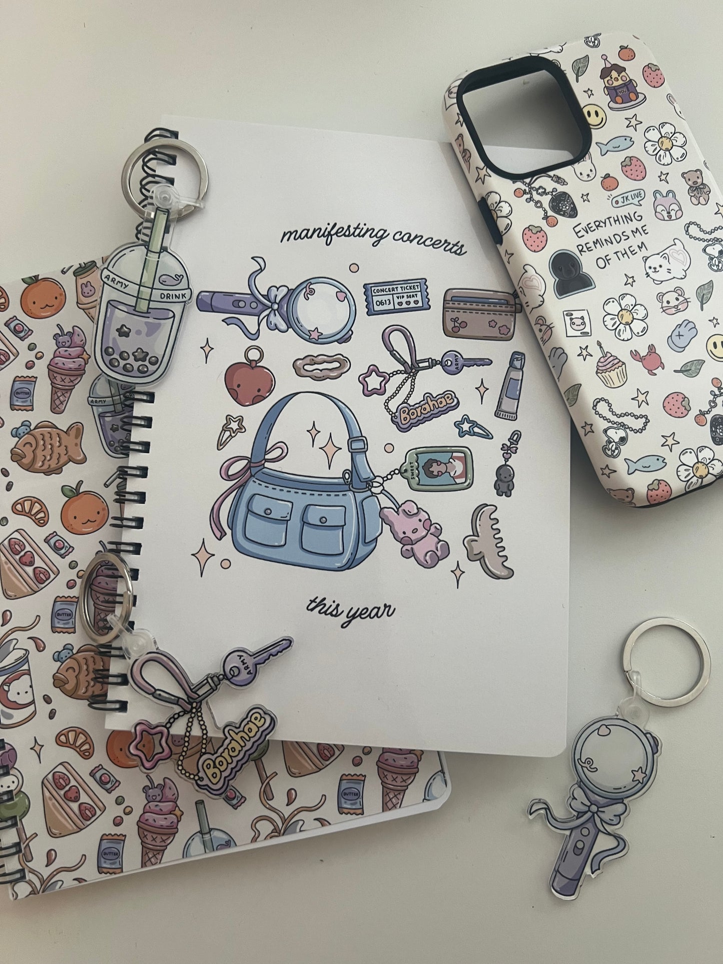Bangtan Acrylic Keychains