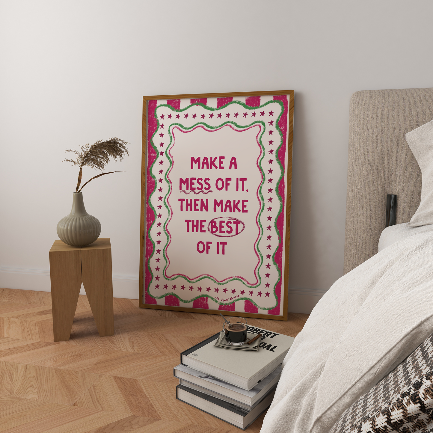 Make A Mess Art Print DIGITAL DOWNLOAD