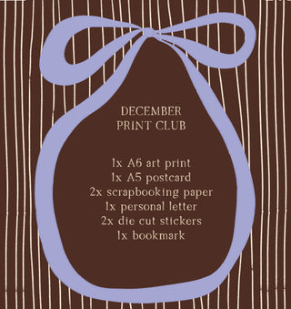 Monthly Postcard Club