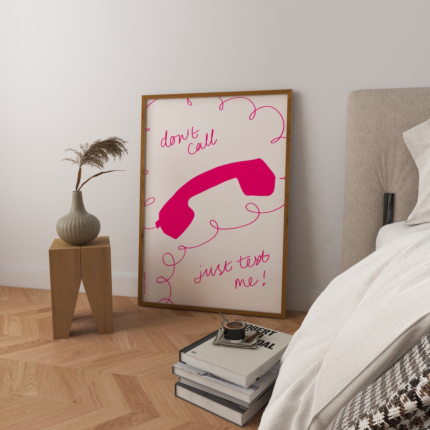 Don't Call Just Text Me Mockup