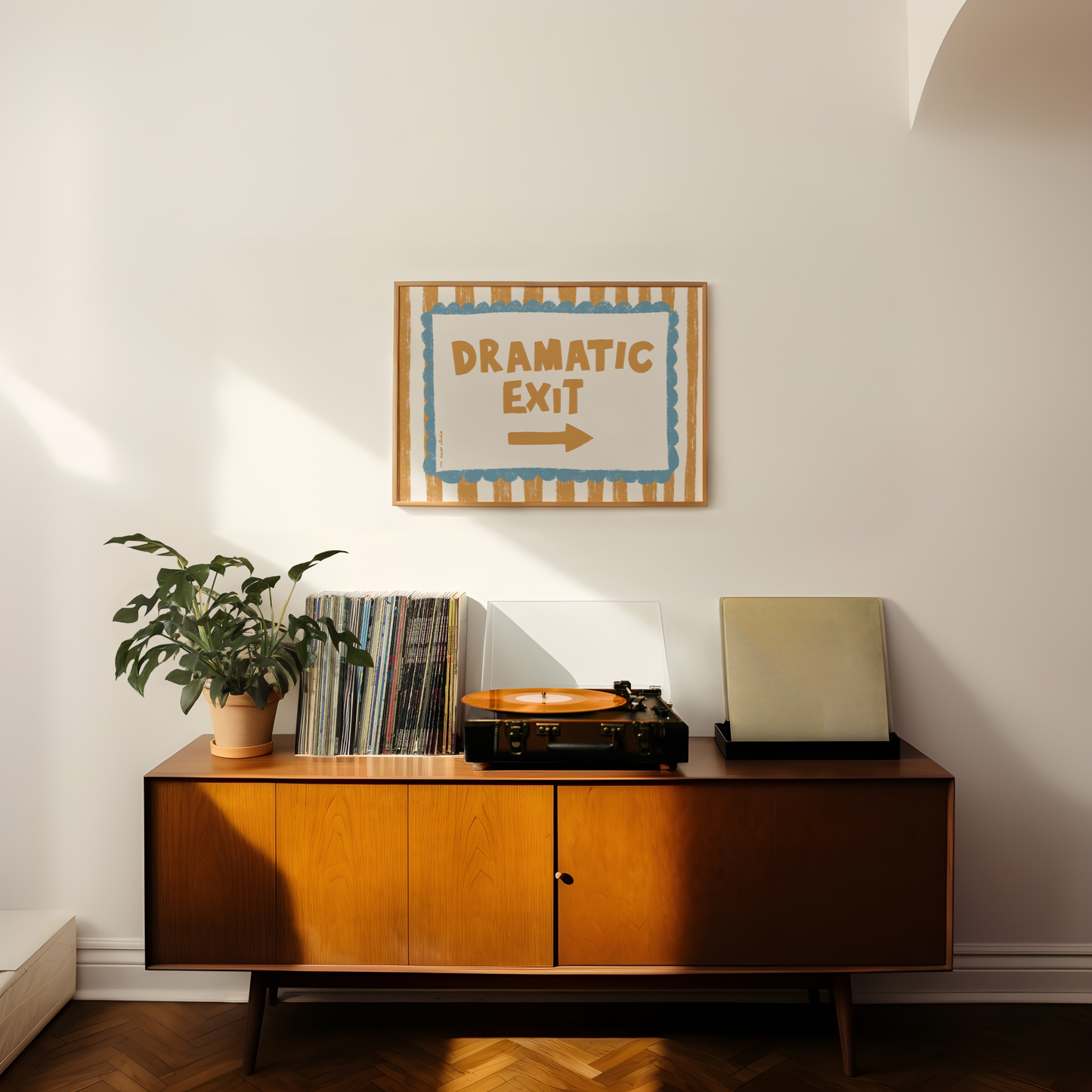 Dramatic Exit Art Print