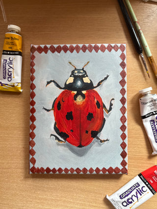 Ladybug Painting