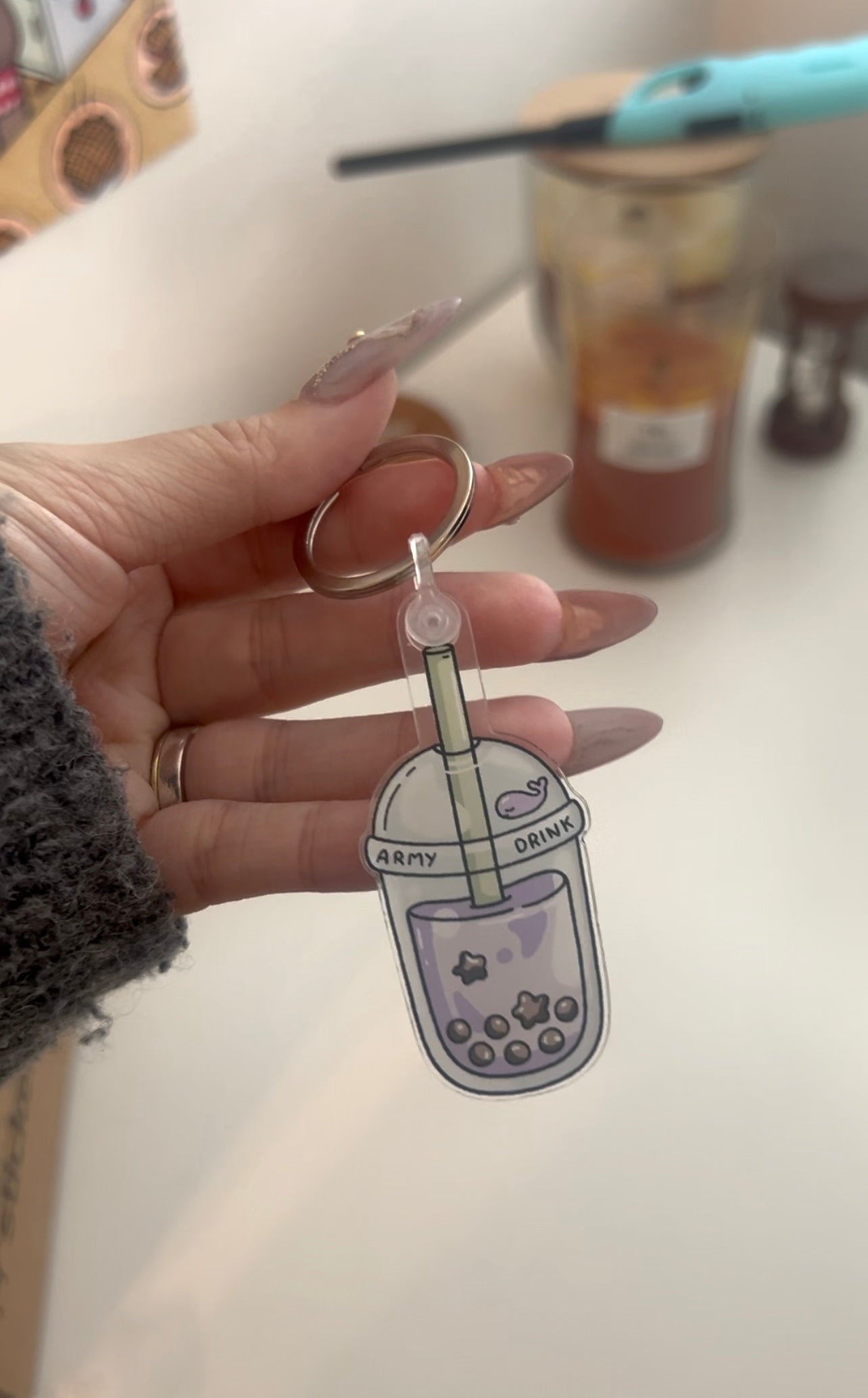 Bangtan Acrylic Keychains