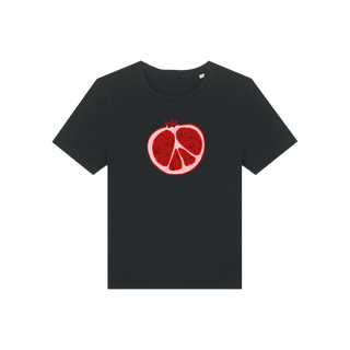 Pomegranate Fitted Tee