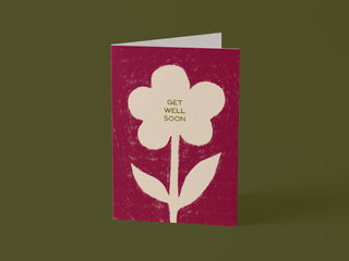 Get Well Soon Greetings Card
