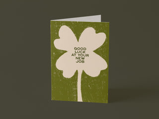 Good Luck at Your New Job Greetings Card