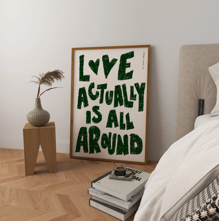 Love Actually is All Around Print – rmdesignstudio