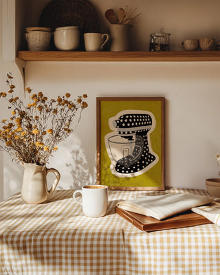 Baking Mixer Art Print