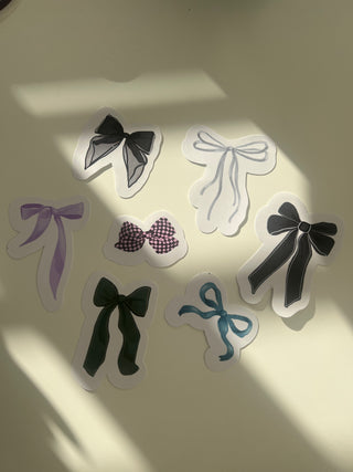 Bangtan Bow Sticker Set of 7