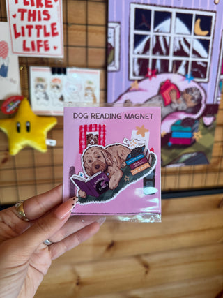 Cockapoo Fantasy Reading Magnet