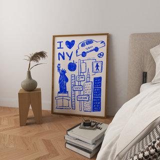 I Love New York Print