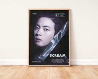Jin Scream Halloween Movie Poster Print