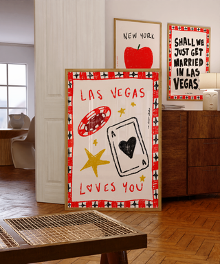 Las Vegas Loves You Print