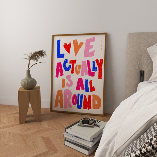 Love Actually is All Around DIGITAL DOWNLOAD (Rainbow)
