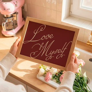 Love Myself Art Print
