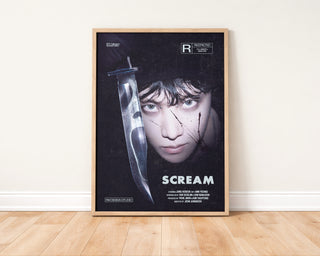 J-Hope Scream Halloween Movie Poster Print | Digital Download