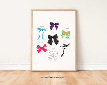 Bangtan Bow Series 2 Print without a frame