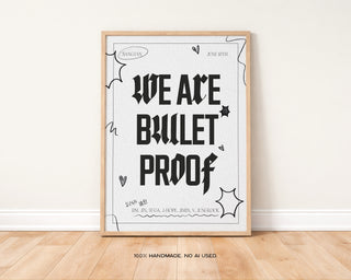 Bangtan We Are Bulletproof Art Print | Digital Download