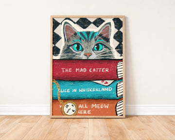 The Mad Catter Art Print without a frame