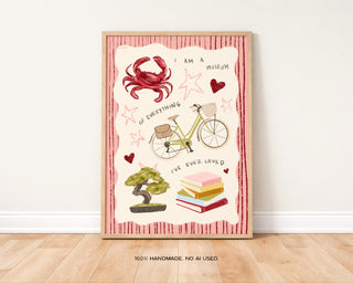 Museum of Everything I Love | Bikes, Crab, Books, RM | Digital Download