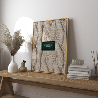 Mystic Falls Jumper Art Print