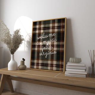 Welcome to Mystic Falls Art Print