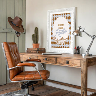 Not My first Rodeo Art Print