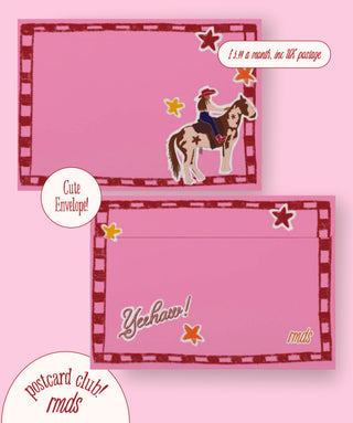 Monthly Postcard Club