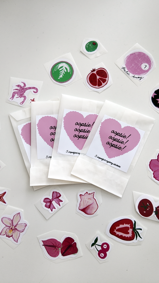 Oopsie Mystery Sticker Pack