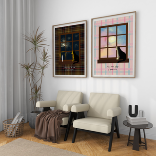 Opalite Art Print Duo