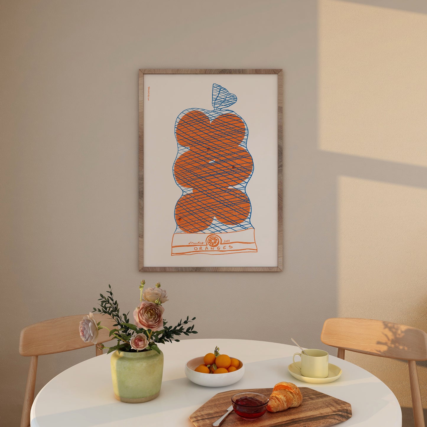 Oranges Art Print