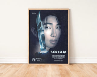 RM Scream Halloween Movie Poster Print
