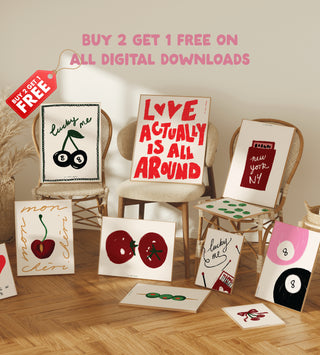 Christmas Lights & Cosy Nights Print DIGITAL DOWNLOAD