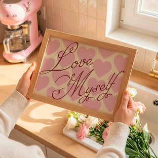 Love Myself Art Print