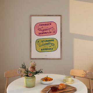 Sardines Art Print