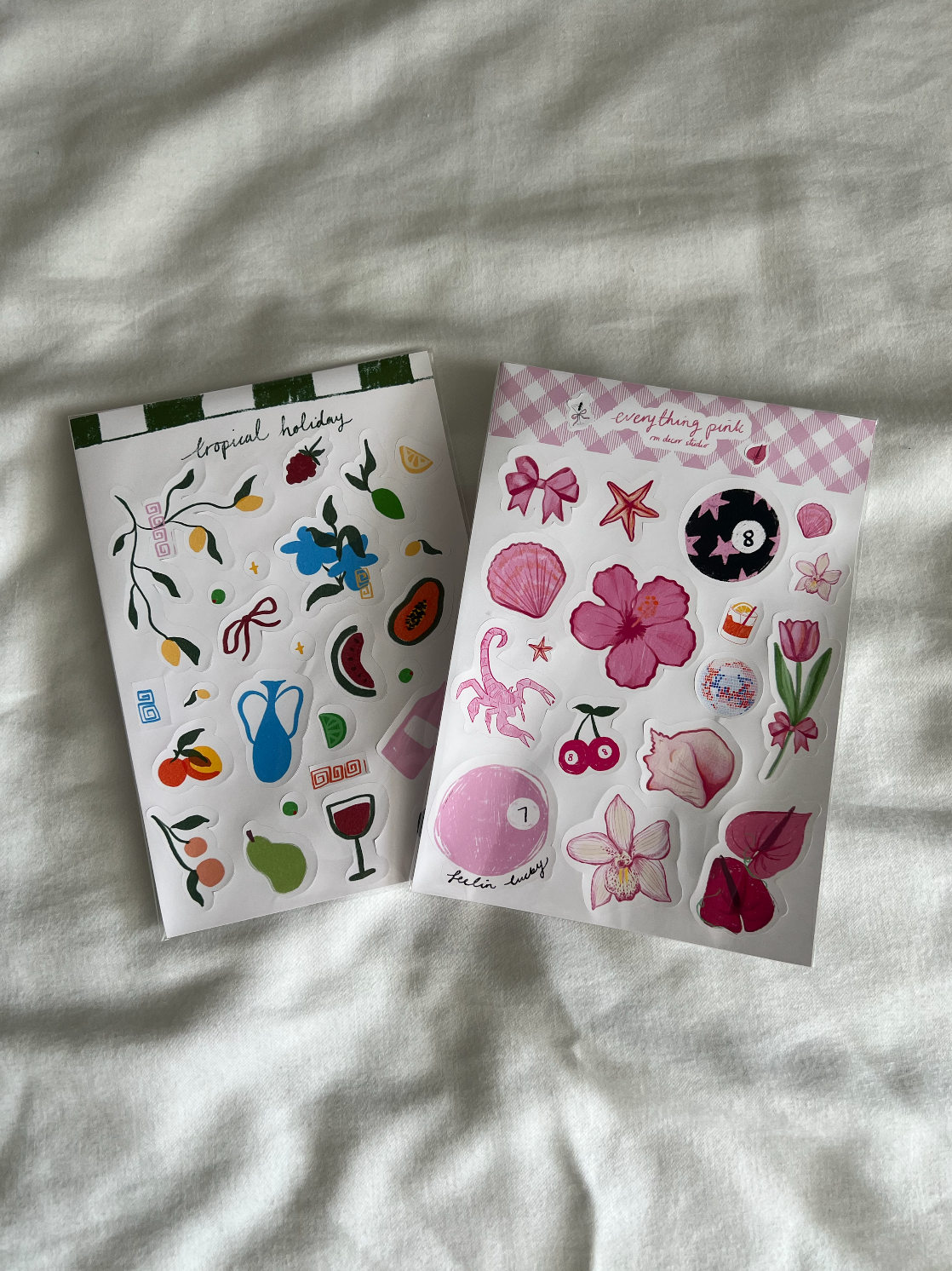 Tropical Holiday Sticker Pack