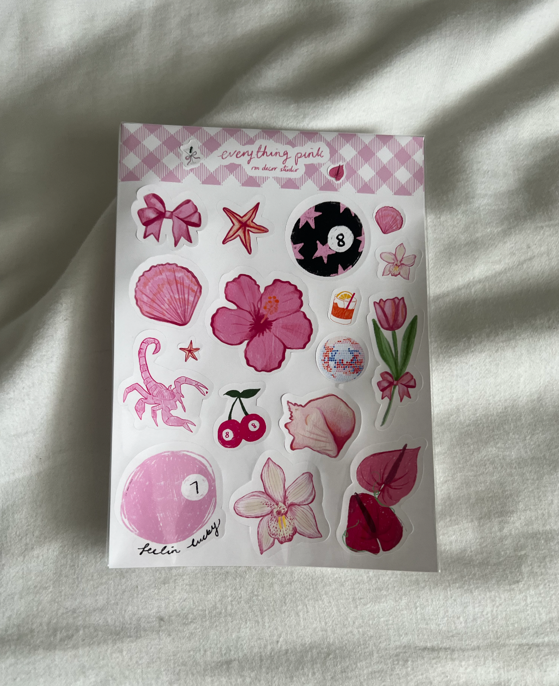 Pink Everything Sticker Pack
