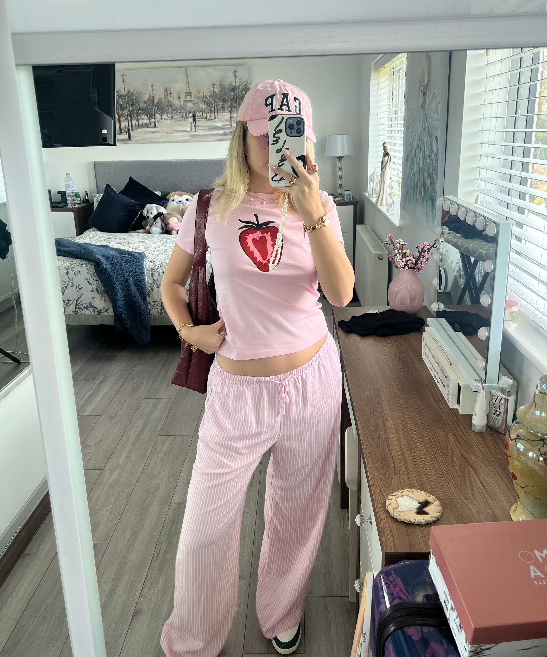 Strawberry Fitted Tee