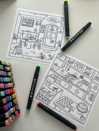 Colouring The Cosmos Colouring Book