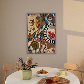 'Summer Picnic' Painting Art Print
