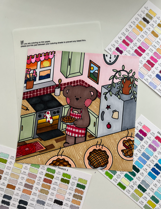 Lolly's Food Adventure Colouring Book