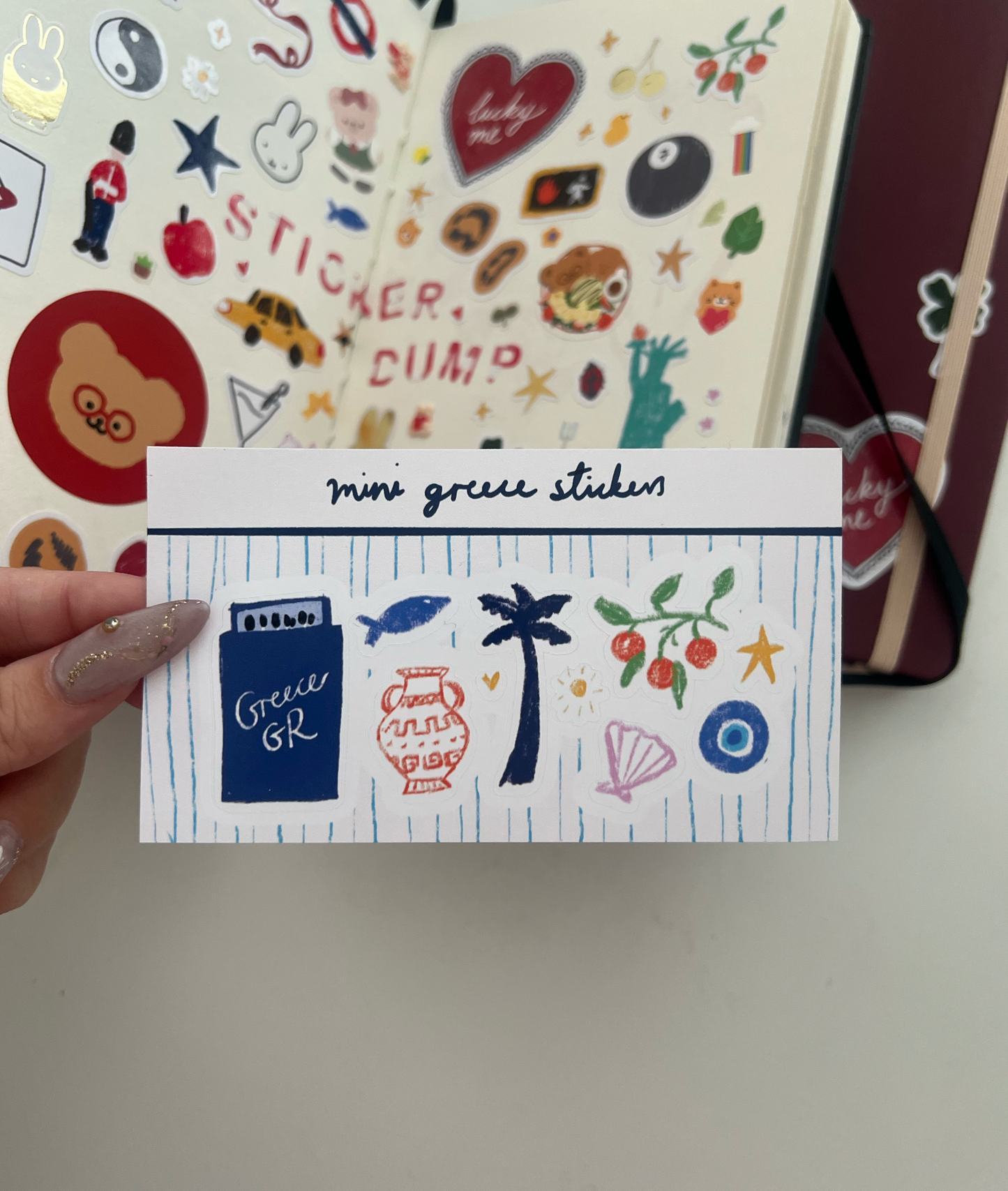 Mini Greece Sticker Pack