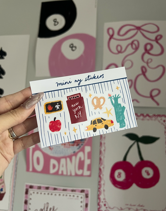 Mini New York Sticker Pack