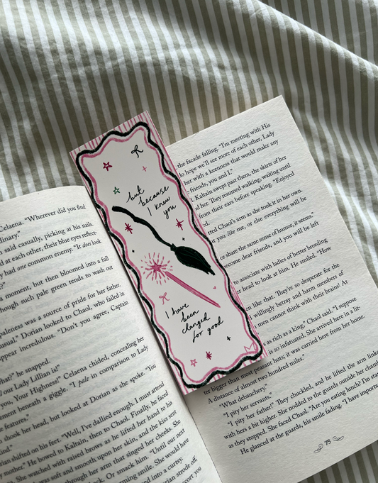 Changed for Good Bookmark