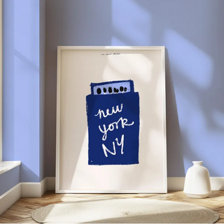 New York Matchbox Print
