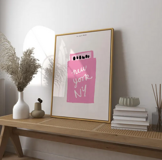 New York Matchbox Print