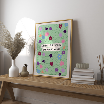 Spring Day Print without a frame