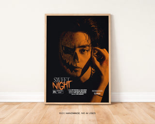Taehyung Horror Movie Halloween Art Print
