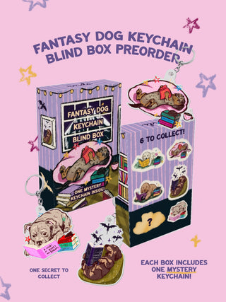 Fantasy Dog Keychain Blind Box PREORDER