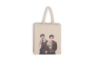 Mingi and Hongjoong Tote Bag